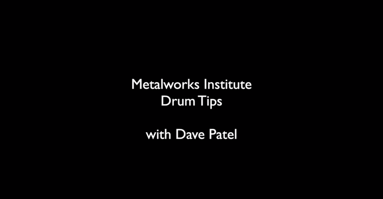 Drum Tips with Dave Patel Click Experiments
